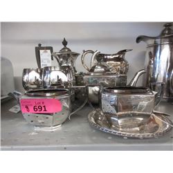 8 Pieces of Birk's & Other Silver Plate