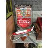 Image 1 : Illuminated Coors Sign & Frontier Jet Model