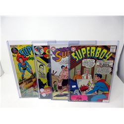 4 Vintage 12¢ and 15¢ DC Comics