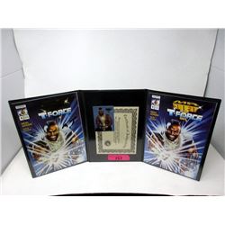 Autographed Mr. T Comic and Card Set