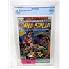 Image 1 : Graded 1978 "Red Sonja #8" 35¢ Marvel Comic