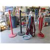 Image 1 : 4 Stanchions with Ropes