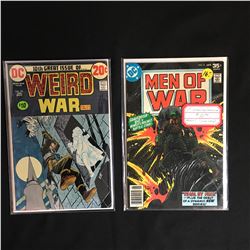 DC COMICS BOOK LOT (WEIRD WAR TALES #10/ MEN OF WAR #4)