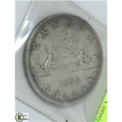 1966 CANADIAN SILVER DOLLAR