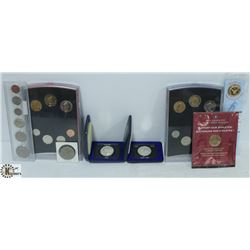 LOT OF VARIOUS CANADA COINS AND SETS