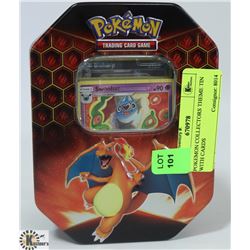 POKEMON COLLECTORS THEME TIN WITH CARDS