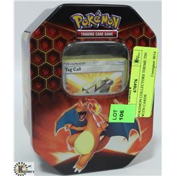 POKEMON COLLECTORS THEME TIN WITH CARDS