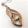 Image 3 : 13) 14K ROSE GOLD ZULTANITE DIASPORE & DIAMOND