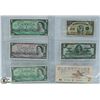 Image 1 : LOT OF 6 VARIOUS CANADA BANK NOTES