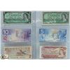 Image 1 : LOT OF 6 VARIOUS CANADA BANK NOTES