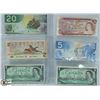 Image 1 : LOT OF 6 VARIOUS CANADA BANK NOTES