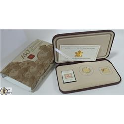 SILVER AND GOLD PLATED CANADA $3 DOLLAR COIN &