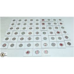 BAG OF VARIOUS CANADIAN QUARTERS