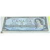 Image 1 : 1954 $5 CANADIAN BILL SERIAL #FX9840165