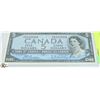 Image 1 : 1954 $5 CANADIAN BILL SERIAL #IX6516004