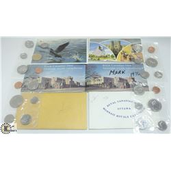 LOT OF 10 CANADA UNCIRCULATED MINT SEALED COIN