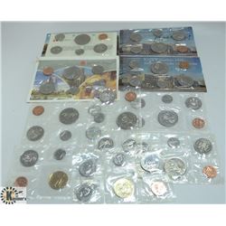 LOT OF 10 CANADA UNCIRCULATED MINT SEALED COIN