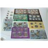 Image 1 : LOT OF 10 CANADA UNCIRCULATED MINT SEALED COIN