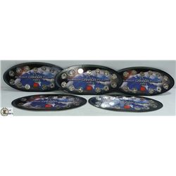 2000 LOT OF 5 MINT ISSUE MILLENIAL COIN SETS