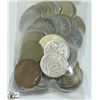 Image 1 : BULK BAG OF VARIOUS WORLD COINS