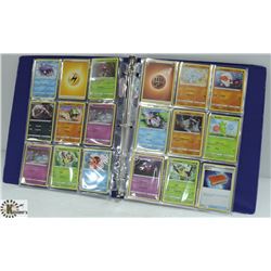 LOT OF 180 VARIOUS POKEMON CARDS IN BINDER, NEW