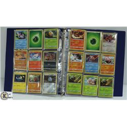 LOT OF 180 VARIOUS POKEMON CARDS IN BINDER, NEW