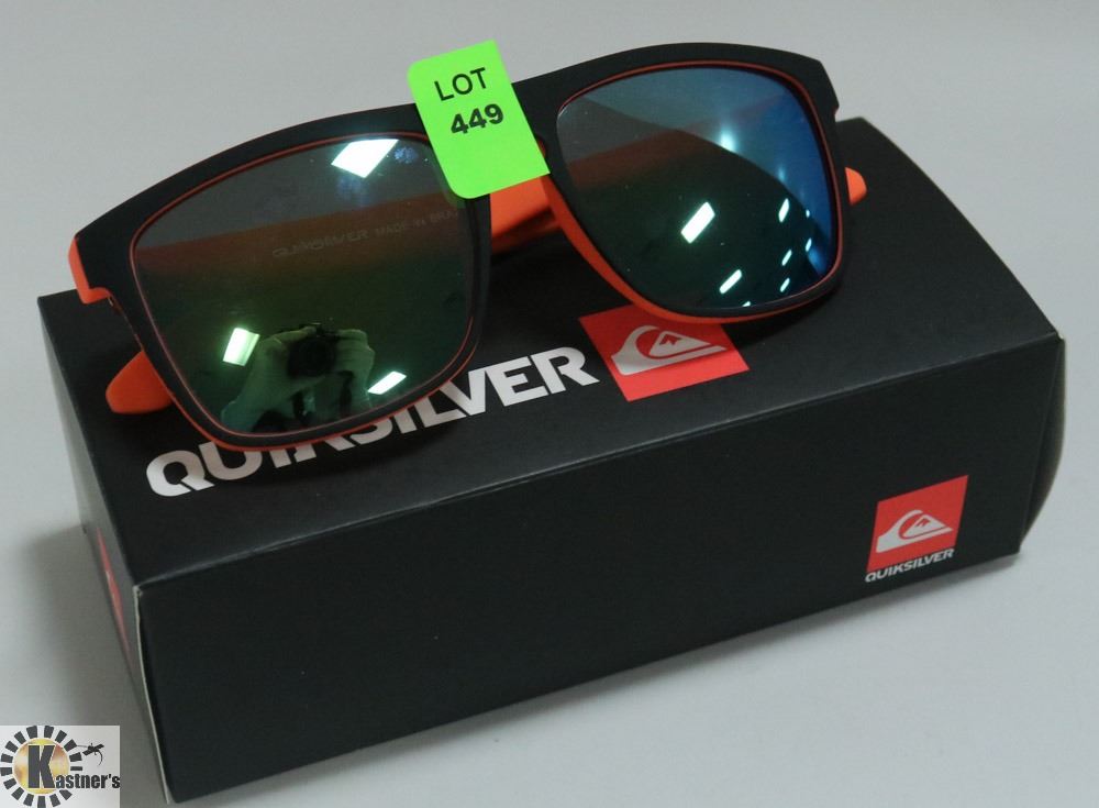 PAIR OF NEW QUIKSILVER SUNGLASSES ON CHOICE