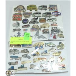 COLLECTION OF BUS CAR TRUCK PINS