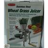 Image 1 : STAINLESS STEEL WHEAT GRASS JUICER
