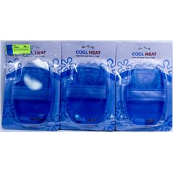 3 NEW  COOL HEAT HAND WARMER / ICE PACK