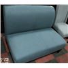 Image 1 : NEW BLUE GRAY LOVE SEAT, 47 INCH WIDE