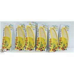 LOT OF 8 NEW HUTZLER BANANA SLICER