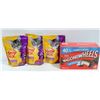Image 1 : BOX OF MEOW MIX CAT FOOD & WAGON WHEELS