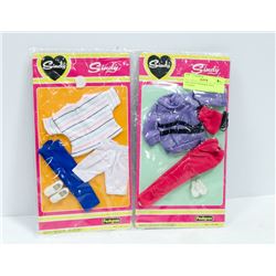 TWO SINDY PEDIGREE DOLL CLOTHES