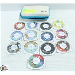 LOT OF 13 PSP GAMES, INCLUDES GRAND THEFT AUTO,