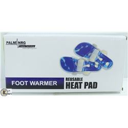PALM NRG REUSABLE FOOT WARMER HEAT PADS