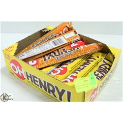 BOX OF OHENRY & OHENRY REESE CHOCOLATE BARS