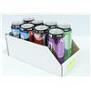 Image 1 : 8 CANS OF ASSORTED NOS ENERGY DRINKS
