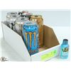 Image 1 : 7 CANS MONSTER ENERGY DRINKS, VARIOUS FLAVORS &