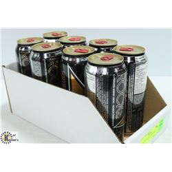 8 CANS OF ROCKSTAR ENERGY DRINKS