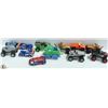 Image 1 : LOT OF VARIOUS MONSTER TRUCK TOYS ETC., USED