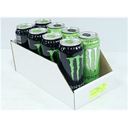 8 MONSTER ENERGY DRINKS