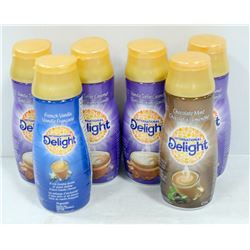 BAG OF 7 INTERNATIONAL DELIGHT CREAMERS