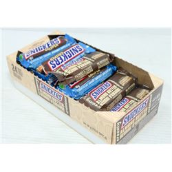 BOX OF SNICKERS CRISPER & SNICKERS ALMOND BUTTER