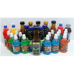 BOX OF VARIOUS BEVERAGES