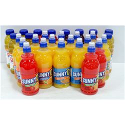 BOX OF ASSORTED FRUIT JUICES