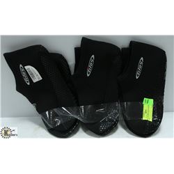 3 PAIR OF NEW TILOS NEOPRENE SOCKS