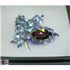 Image 1 : VINTAGE ESTATE RHINESTONE BROOCH