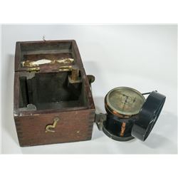 ANTIQUE AIR METER MINE VENTILATION AIR METER WITH