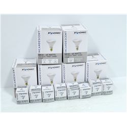 LARGE FLAT OF VARIOUS NEW LIGHT BULBS